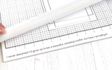 Grid Paper Placemats